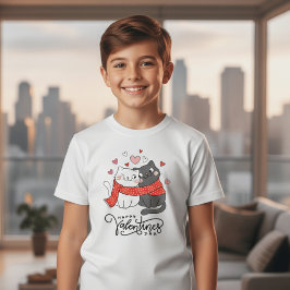 Happy Valentijnsdag Katten T-shirt | Mooie Katten