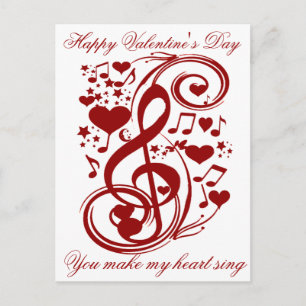 Happy Valentijnsdag, Love_Briefkaart Feestdagenkaart