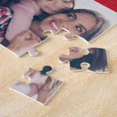 Happy Valentijnsdag mama, Foto Collage & Florals Legpuzzel (Zijkant)