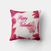 Happy Valentijnsdag Pillow Kussen (Achterkant)
