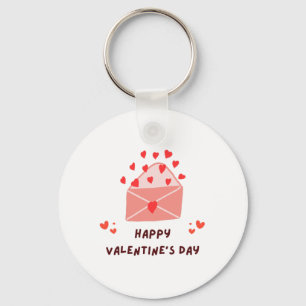Happy Valentijnsdag - Red Hearts Love Afbeeldingen Sleutelhanger
