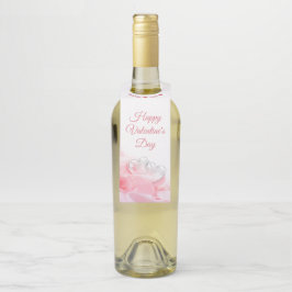 Happy Valentijnsdag Romantic Glass Hearts Flessenhanger