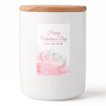 Happy Valentijnsdag Romantic Glass Hearts