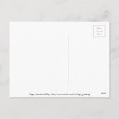 Happy Valentijnsdag Schattigee typografie Briefkaa Feestdagenkaart (Achterkant)