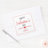 Happy Valentijnsdag Sticker Label Gift Labels, Roo (Envelop)