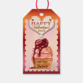 Happy Valentijnsdag Sweet Muffin Cadeaulabel (Voorkant)