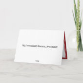 Happy Valentijnsdag, Sweet Pea Feestdagen Kaart (Achterkant)