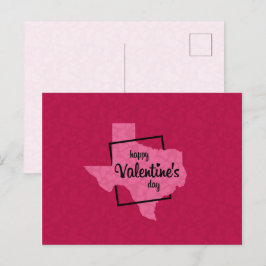 Happy Valentijnsdag uit Texas Briefkaart