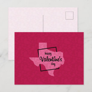 Happy Valentijnsdag uit Texas Briefkaart
