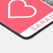 Happy Valentijnsdag Vier foto collage Bureaumat (Hoek)