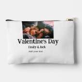 Happy valentijnsdag voeg paar naam foto eenvoudig  etui (Achterkant)