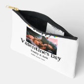 Happy valentijnsdag voeg paar naam foto eenvoudig  etui (Open)