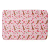 Happy Valentijnsdag Welsh Wire Fox Terrier Honden Badmat (Voorkant)