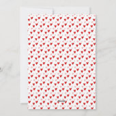 Happy Valentijnse Typografie-fotokaart Feestdagenkaart (Achterkant)