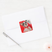 Happy Valentijns's Franse Bulldog Sticker (Envelop)