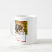 Happy Valentine Custom Photo Koffiemok (Voorkant links)