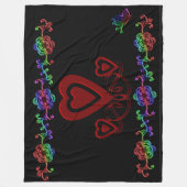 HAPPY VALENTINE DAAG FLEECE DEKEN (Voorkant)