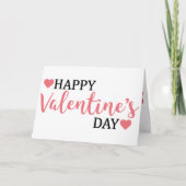 Happy Valentine-dagkaart Feestdagen Kaart (Voorkant)