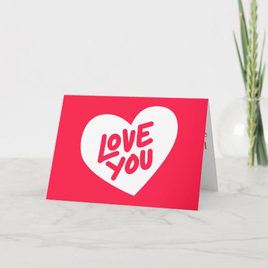 Happy Valentine-dagkaart Feestdagen Kaart (Voorkant)