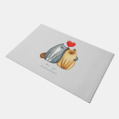 Happy Valentine Day 2023 st valentijn 14 februari Deurmat (Schuin)