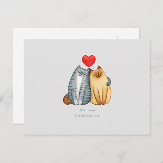 Happy Valentine Day 2023 st valentijn 14 februari Feestdagenkaart (Voorkant / Achterkant)