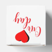 Happy Valentine Day Bedankdoosjes (Bovenkant)