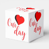 Happy Valentine Day Bedankdoosjes (Achterkant)