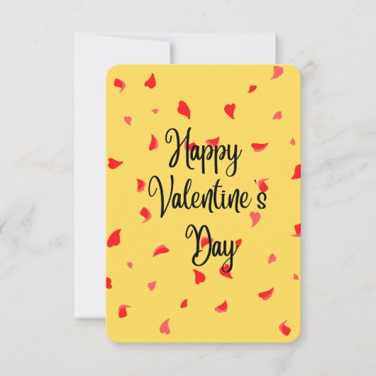 Happy Valentine Day Bedankkaart (Voorkant)