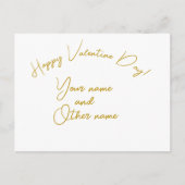 Happy Valentine Day Briefkaart (Voorkant)