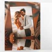 Happy Valentine Day Drieluik Uitnodiging (Binnenzijde eerst)