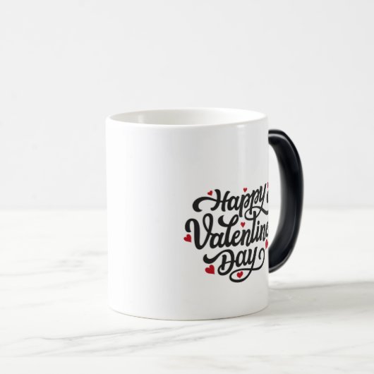 Happy Valentine Day Magische Mok (Voorkant rechts)