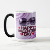 Happy Valentine Day Morphing Mug  Magische Mok (Links)