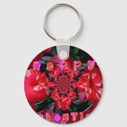 Happy Valentine Day.png Sleutelhanger (Voorkant)