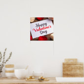 Happy valentine day poster (Keuken)