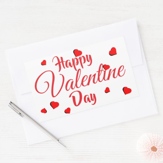 Happy Valentine Day Sticker (Envelop)