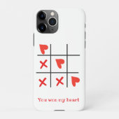 Happy Valentine Day  white iPhone Hoesje (Achterkant)