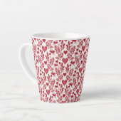 Happy Valentine Design Kaffeetasse Milchtasse Latte Mok (Linkerhoek)