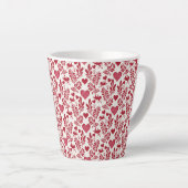 Happy Valentine Design Kaffeetasse Milchtasse Latte Mok (Rechterhoek)