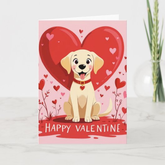 Happy valentine kaart (Voorkant)