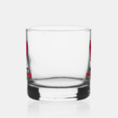 Happy Valentine’s Babe – Cute Heart Design Whisky Glas (Links)
