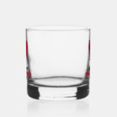 Happy Valentine’s Babe – Cute Heart Design Whisky Glas (Rechts)