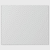 Happy Valentine’s Day Black Heart Design Cadeaupapier (Vlak)