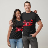 Happy Valentine’s Day Bruh Funny Valentine Couple  T-shirt (Unisex)