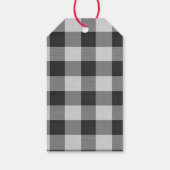 Happy Valentine’s Day Buffalo Plaid Classroom Boy Cadeaulabel (Achterkant)