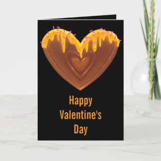 Happy Valentine’s Day Card Cute Sweet Heart Honey Kaart