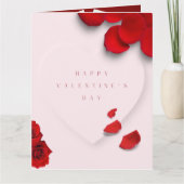 Happy Valentine’s Day Card For Lovebirds Kaart (Voorkant)