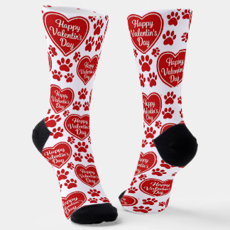 Happy Valentine’s Day Cat Lover Socks Sokken