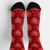 Happy Valentine’s Day Cat Lover Socks Sokken (Top)