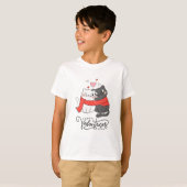 Happy Valentine’s Day Cat Shirt | Cute Cats Couple (Voorkant volledig)