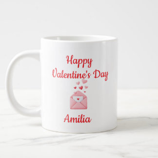 Happy Valentine’s Day Cute Love Mug Grote Koffiekop